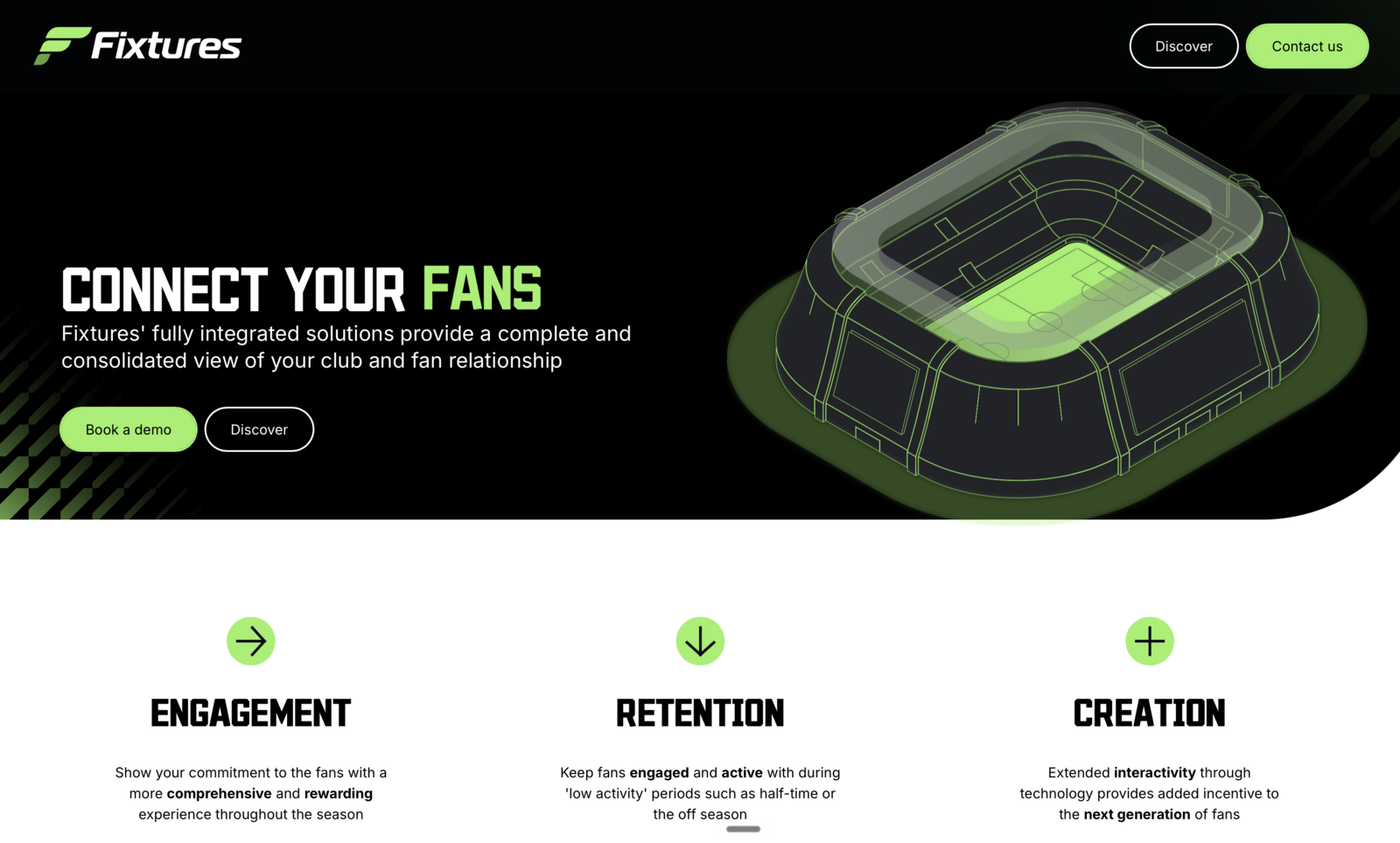 Fixtures fan engagement platform
